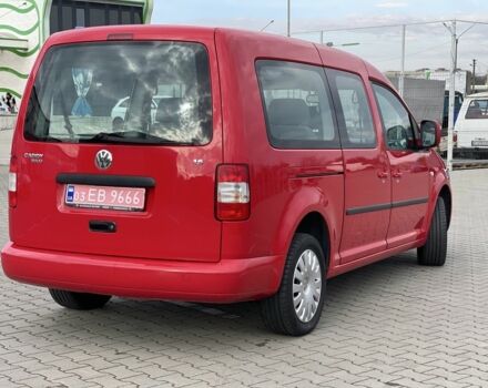 Красный Фольксваген Кадди, объемом двигателя 1.6 л и пробегом 206 тыс. км за 7900 $, фото 4 на Automoto.ua