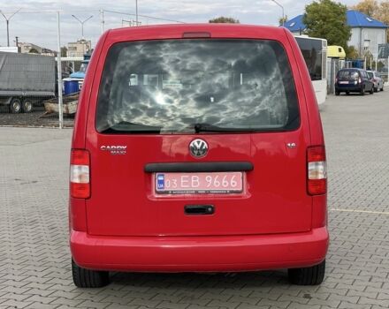 Красный Фольксваген Кадди, объемом двигателя 1.6 л и пробегом 206 тыс. км за 7900 $, фото 11 на Automoto.ua