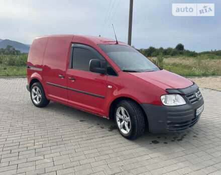 Красный Фольксваген Кадди, объемом двигателя 1.9 л и пробегом 344 тыс. км за 6200 $, фото 6 на Automoto.ua