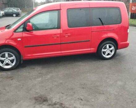 Красный Фольксваген Кадди, объемом двигателя 1.98 л и пробегом 300 тыс. км за 7899 $, фото 2 на Automoto.ua