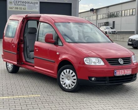 Красный Фольксваген Кадди, объемом двигателя 1.6 л и пробегом 206 тыс. км за 7900 $, фото 9 на Automoto.ua