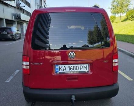 Червоний Фольксваген Кадді, об'ємом двигуна 1.6 л та пробігом 261 тис. км за 12500 $, фото 10 на Automoto.ua
