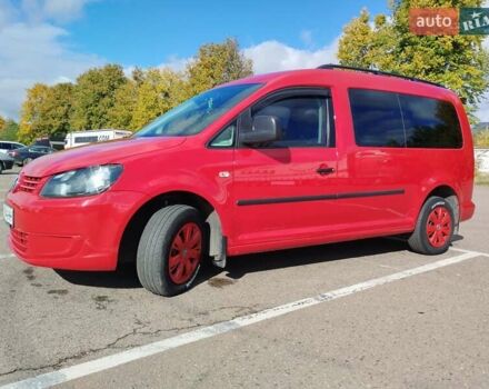 Фольксваген Кадди 2014 в Ровно на Automoto.ua Красный Фольксваген Кадди, объемом двигателя 1.6 л и пробегом 264 тыс. км за 12000 $, фото 8 на Automoto.ua