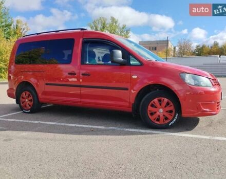 Фольксваген Кадди 2014 в Ровно на Automoto.ua Красный Фольксваген Кадди, объемом двигателя 1.6 л и пробегом 264 тыс. км за 12000 $, фото 1 на Automoto.ua
