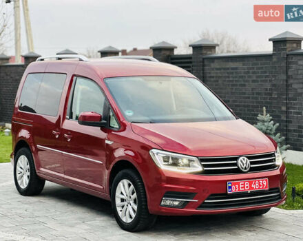 Красный Фольксваген Кадди, объемом двигателя 2 л и пробегом 246 тыс. км за 15950 $, фото 11 на Automoto.ua