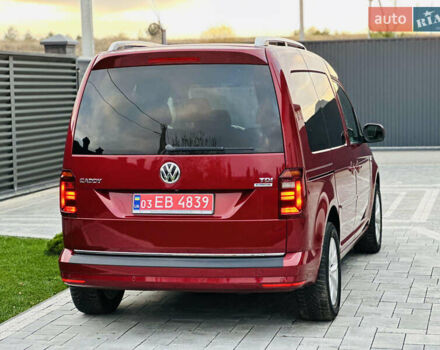 Красный Фольксваген Кадди, объемом двигателя 2 л и пробегом 246 тыс. км за 15950 $, фото 9 на Automoto.ua