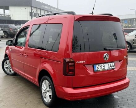 Червоний Фольксваген Кадді, об'ємом двигуна 2 л та пробігом 258 тис. км за 9200 $, фото 6 на Automoto.ua