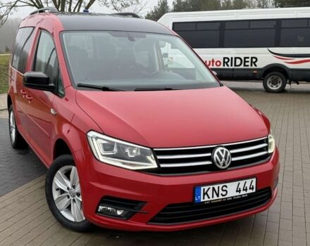 Червоний Фольксваген Кадді, об'ємом двигуна 2 л та пробігом 258 тис. км за 9200 $, фото 1 на Automoto.ua