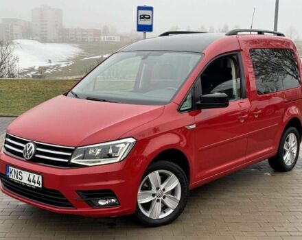 Червоний Фольксваген Кадді, об'ємом двигуна 2 л та пробігом 258 тис. км за 9200 $, фото 2 на Automoto.ua