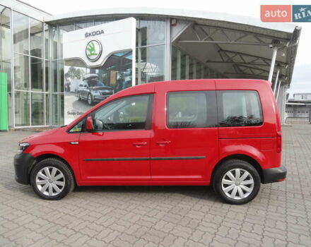 Червоний Фольксваген Кадді, об'ємом двигуна 2 л та пробігом 164 тис. км за 16450 $, фото 18 на Automoto.ua