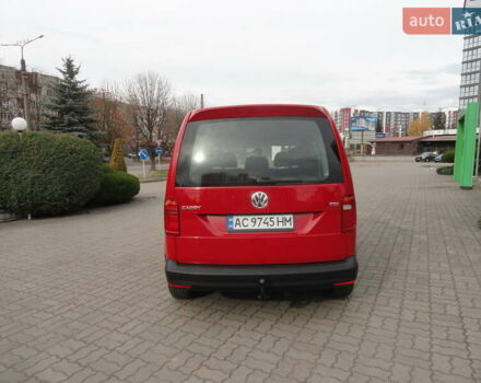 Червоний Фольксваген Кадді, об'ємом двигуна 2 л та пробігом 164 тис. км за 16450 $, фото 7 на Automoto.ua