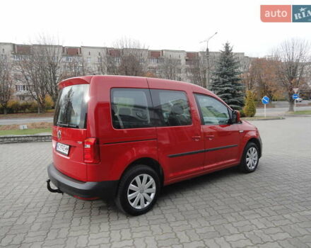 Червоний Фольксваген Кадді, об'ємом двигуна 2 л та пробігом 164 тис. км за 16450 $, фото 6 на Automoto.ua