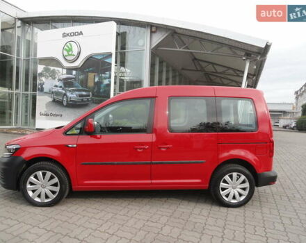 Червоний Фольксваген Кадді, об'ємом двигуна 2 л та пробігом 164 тис. км за 16450 $, фото 9 на Automoto.ua