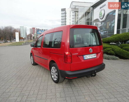 Червоний Фольксваген Кадді, об'ємом двигуна 2 л та пробігом 164 тис. км за 16450 $, фото 8 на Automoto.ua