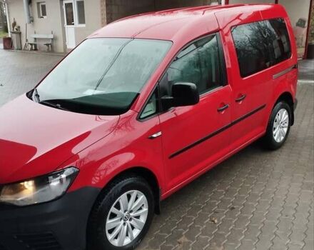 Червоний Фольксваген Кадді, об'ємом двигуна 2 л та пробігом 247 тис. км за 11800 $, фото 3 на Automoto.ua