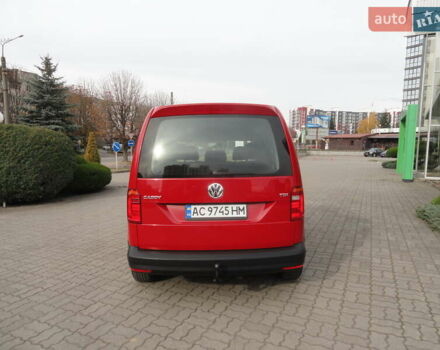 Червоний Фольксваген Кадді, об'ємом двигуна 2 л та пробігом 164 тис. км за 16450 $, фото 16 на Automoto.ua