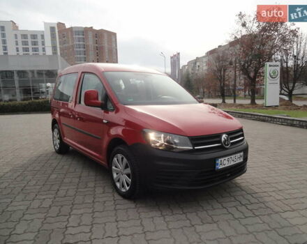 Червоний Фольксваген Кадді, об'ємом двигуна 2 л та пробігом 164 тис. км за 16450 $, фото 13 на Automoto.ua