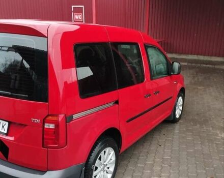 Червоний Фольксваген Кадді, об'ємом двигуна 2 л та пробігом 247 тис. км за 11800 $, фото 4 на Automoto.ua