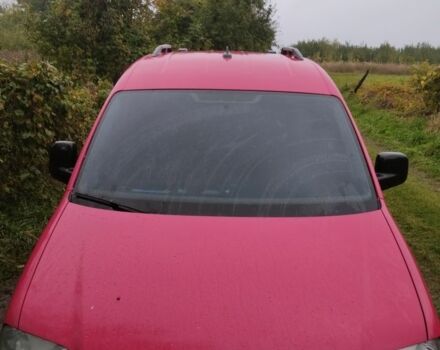 Красный Фольксваген Кадди, объемом двигателя 1.9 л и пробегом 431 тыс. км за 6500 $, фото 1 на Automoto.ua