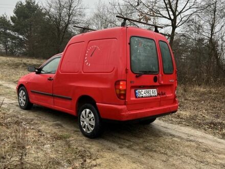 Червоний Фольксваген Кадді, об'ємом двигуна 1.9 л та пробігом 300 тис. км за 1900 $, фото 1 на Automoto.ua