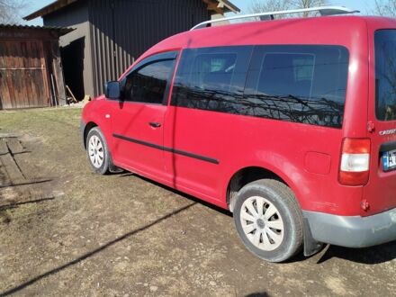 Червоний Фольксваген Кадді, об'ємом двигуна 1.9 л та пробігом 346 тис. км за 5480 $, фото 1 на Automoto.ua