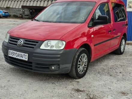 Фольксваген Кадди 2006 в Днепре (Днепропетровске) на Automoto.ua Красный Фольксваген Кадди, объемом двигателя 2 л и пробегом 260 тыс. км за 5500 $, фото 1 на Automoto.ua