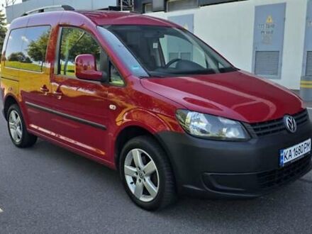 Фольксваген Кадді 2014 у Києві на Automoto.ua Червоний Фольксваген Кадді, об'ємом двигуна 1.6 л та пробігом 261 тис. км за 12500 $, фото 1 на Automoto.ua