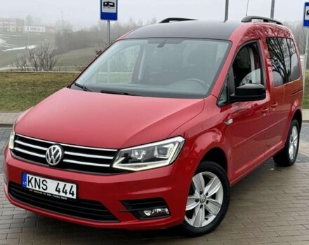 Червоний Фольксваген Кадді, об'ємом двигуна 2 л та пробігом 258 тис. км за 9200 $, фото 1 на Automoto.ua