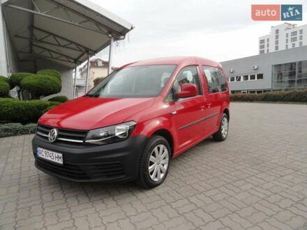 Червоний Фольксваген Кадді, об'ємом двигуна 2 л та пробігом 164 тис. км за 16450 $, фото 1 на Automoto.ua