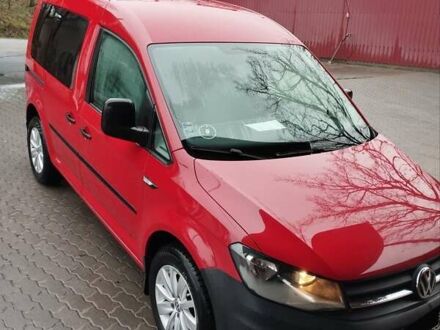 Червоний Фольксваген Кадді, об'ємом двигуна 2 л та пробігом 247 тис. км за 11800 $, фото 1 на Automoto.ua