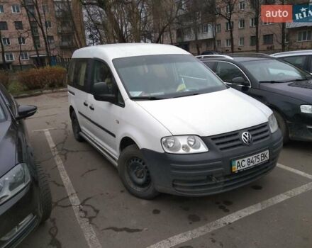 Белый Фольксваген Кадди пасс., объемом двигателя 2 л и пробегом 340 тыс. км за 6700 $, фото 1 на Automoto.ua