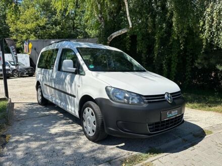 Білий Фольксваген Caddy пасс., об'ємом двигуна 2 л та пробігом 296 тис. км за 9100 $, фото 1 на Automoto.ua