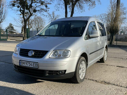 Сірий Фольксваген Caddy пасс., об'ємом двигуна 2 л та пробігом 190 тис. км за 7900 $, фото 1 на Automoto.ua