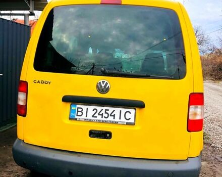 Жовтий Фольксваген Кадді, об'ємом двигуна 2 л та пробігом 325 тис. км за 4900 $, фото 1 на Automoto.ua
