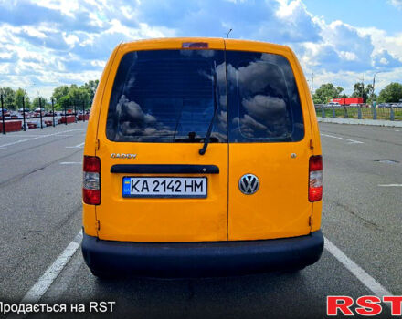 Жовтий Фольксваген Кадді, об'ємом двигуна 2 л та пробігом 360 тис. км за 3500 $, фото 7 на Automoto.ua