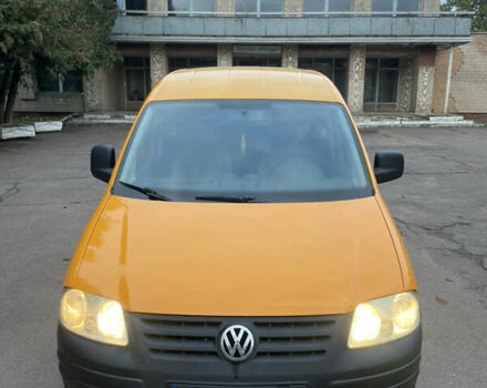 Желтый Фольксваген Кадди, объемом двигателя 1.97 л и пробегом 250 тыс. км за 5000 $, фото 2 на Automoto.ua