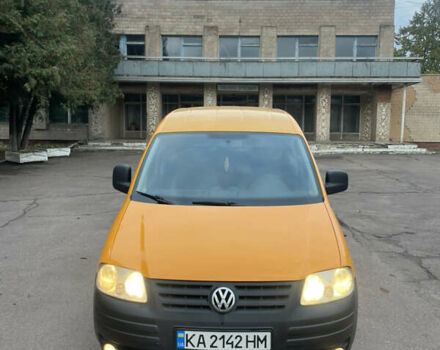 Желтый Фольксваген Кадди, объемом двигателя 1.97 л и пробегом 250 тыс. км за 5000 $, фото 1 на Automoto.ua