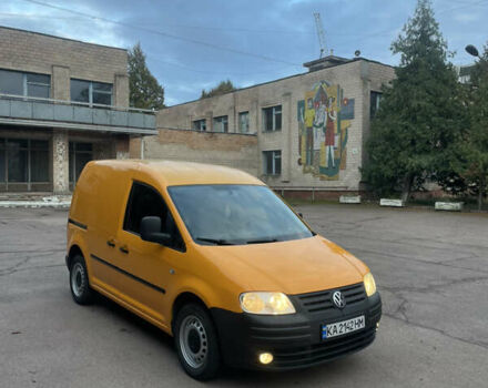 Желтый Фольксваген Кадди, объемом двигателя 1.97 л и пробегом 250 тыс. км за 5000 $, фото 3 на Automoto.ua