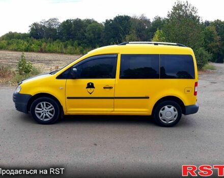 Желтый Фольксваген Кадди, объемом двигателя 2 л и пробегом 300 тыс. км за 4750 $, фото 5 на Automoto.ua