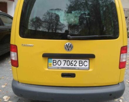 Желтый Фольксваген Кадди, объемом двигателя 2 л и пробегом 204 тыс. км за 4800 $, фото 9 на Automoto.ua