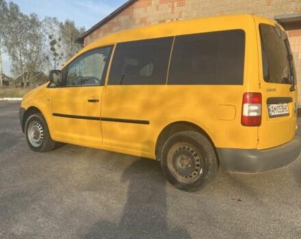 Желтый Фольксваген Кадди, объемом двигателя 2 л и пробегом 182 тыс. км за 6500 $, фото 5 на Automoto.ua