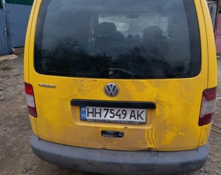 Желтый Фольксваген Кадди, объемом двигателя 2 л и пробегом 308 тыс. км за 3500 $, фото 2 на Automoto.ua