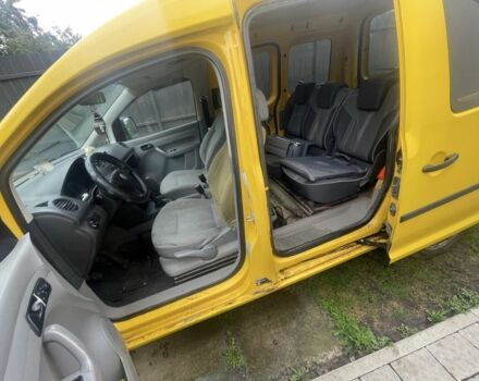 Жовтий Фольксваген Кадді, об'ємом двигуна 1.9 л та пробігом 380 тис. км за 3850 $, фото 4 на Automoto.ua