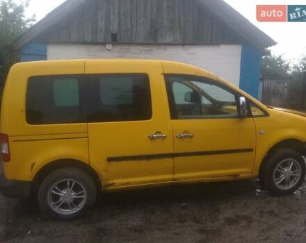 Жовтий Фольксваген Кадді, об'ємом двигуна 2 л та пробігом 106 тис. км за 2500 $, фото 4 на Automoto.ua