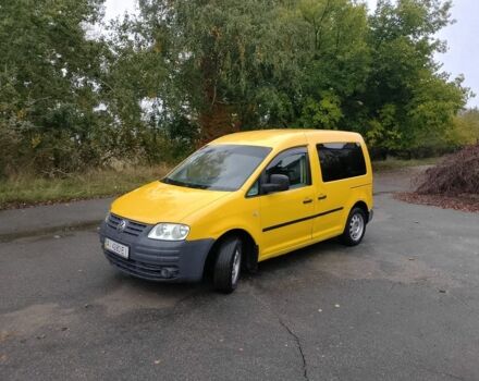 Желтый Фольксваген Кадди, объемом двигателя 2 л и пробегом 295 тыс. км за 4900 $, фото 2 на Automoto.ua