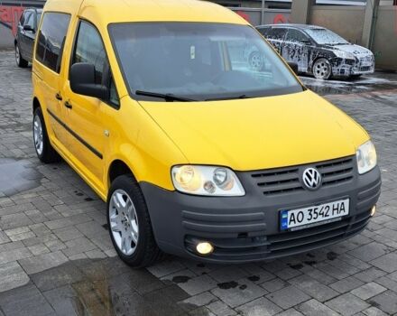 Желтый Фольксваген Кадди, объемом двигателя 2 л и пробегом 250 тыс. км за 5500 $, фото 3 на Automoto.ua