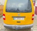 Желтый Фольксваген Кадди, объемом двигателя 1.9 л и пробегом 281 тыс. км за 5300 $, фото 2 на Automoto.ua