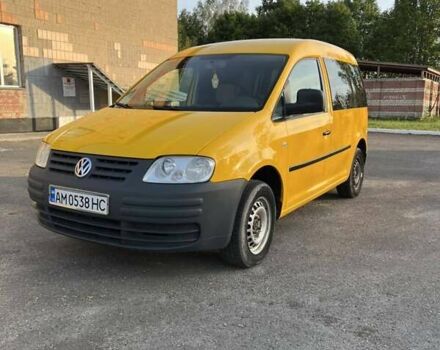Желтый Фольксваген Кадди, объемом двигателя 1.97 л и пробегом 182 тыс. км за 6300 $, фото 5 на Automoto.ua