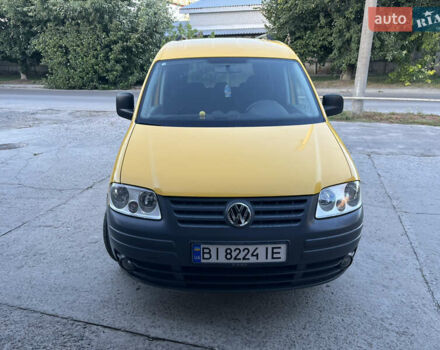 Жовтий Фольксваген Кадді, об'ємом двигуна 2 л та пробігом 213 тис. км за 5400 $, фото 3 на Automoto.ua