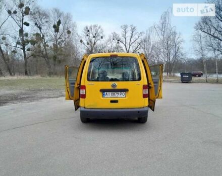 Жовтий Фольксваген Кадді, об'ємом двигуна 1.97 л та пробігом 230 тис. км за 4300 $, фото 5 на Automoto.ua